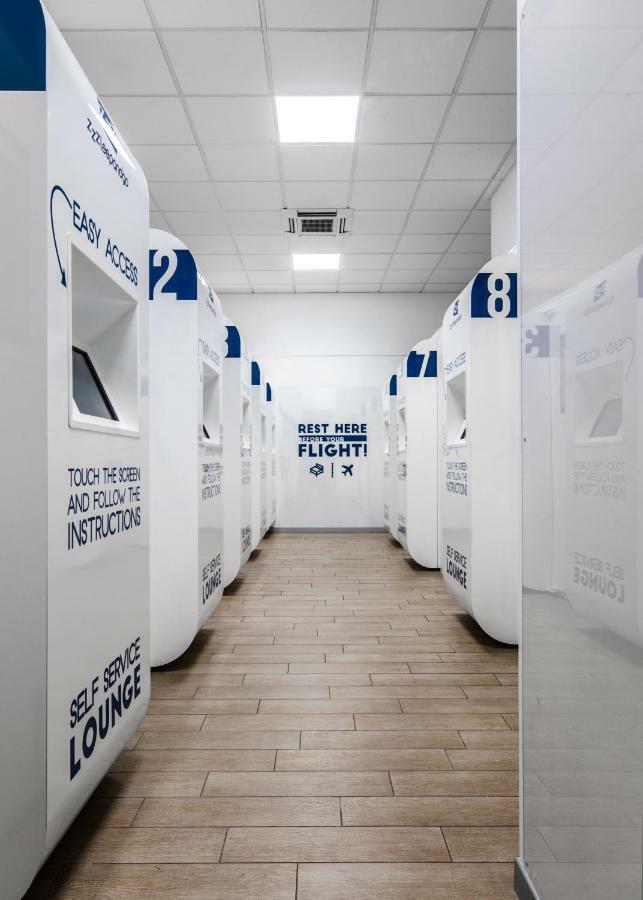 Hotel Resting Pods - Zzzleepandgo Bgy Airport Orio al Serio Esterno foto