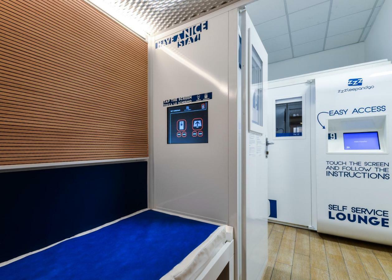 Hotel Resting Pods - Zzzleepandgo Bgy Airport Orio al Serio Esterno foto