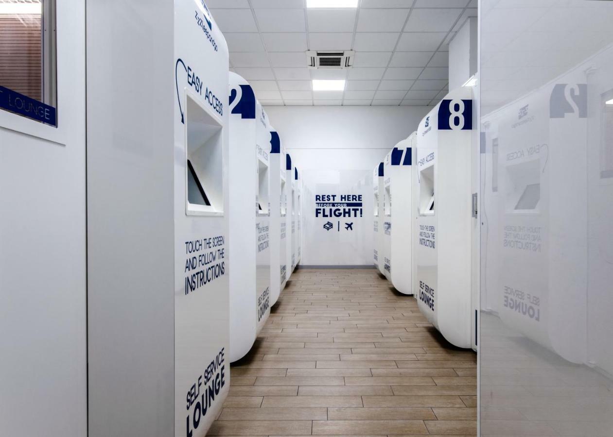 Hotel Resting Pods - Zzzleepandgo Bgy Airport Orio al Serio Esterno foto
