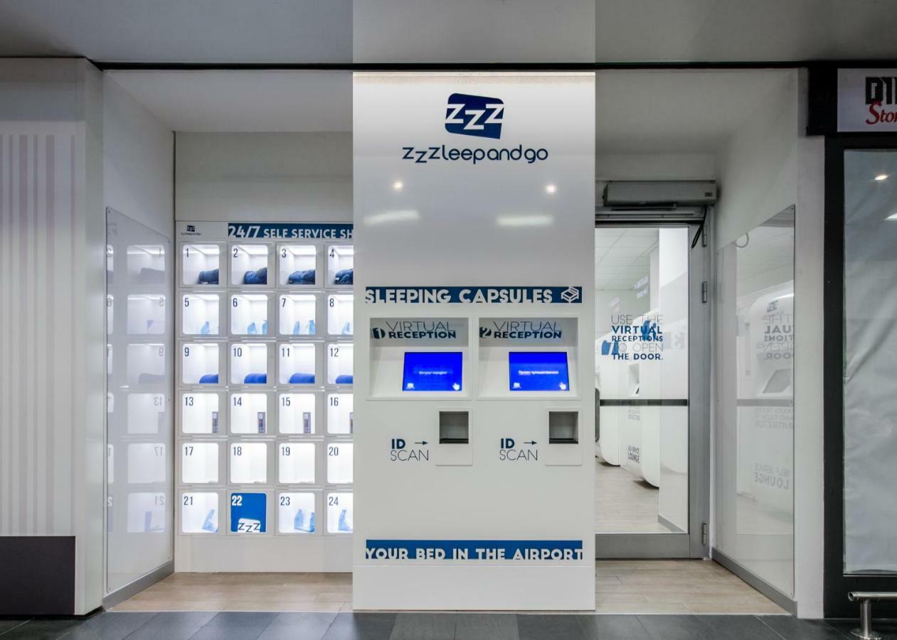 Hotel Resting Pods - Zzzleepandgo Bgy Airport Orio al Serio Esterno foto